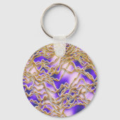 Twisted ropes pattern キーホルダー (正面)