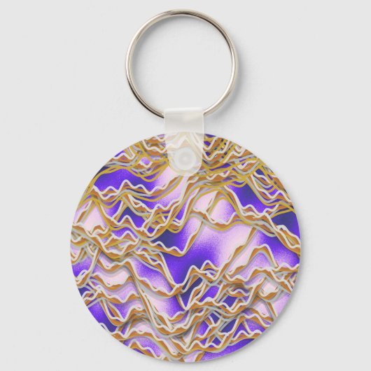 Twisted ropes pattern  キーホルダー (裏面)