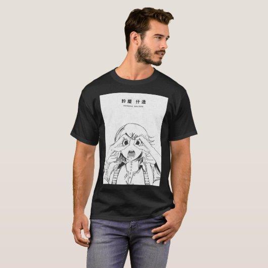 Twisted Smile | Dark Anime Line suzuya Tシャツ (正面フル)