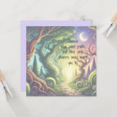 Twisted Tree Path & Quote カード (正面/裏面インサイチュ)