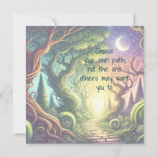 Twisted Tree Path & Quote カード (正面)