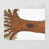 Twisted Tree Postcard ポストカード (正面)