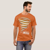 Twister Alternative Poster Tシャツ (正面フル)