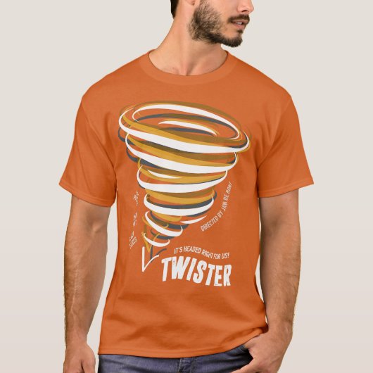 Twister Alternative Poster Tシャツ (正面)