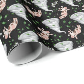 Twisters Tornado Gift Wrapping Paper - Black ラッピングペーパー (ロールコーナー)