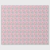 Twisters Tornado Gift Wrapping Paper - Pink ラッピングペーパー (フラット)