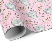 Twisters Tornado Gift Wrapping Paper - Pink ラッピングペーパー (ロールコーナー)