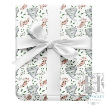 Twisters Tornado Gift Wrapping Paper - White