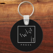 TwistiTプレスキーチェーン キーホルダー (正面)