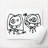 Twitardedはちょうどマウスパッドの先頭に立ちます マウスパッド (マウス)