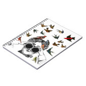 twitchersのためのヴィンテージの野鳥観察のギフト、 ノートブック (左側)