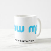 Twitterのコップ コーヒーマグカップ (正面右)