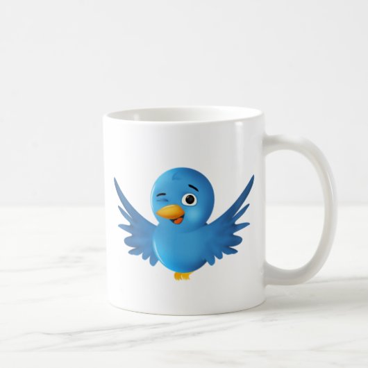 Twitterのコーヒーカップ コーヒーマグカップ (右)