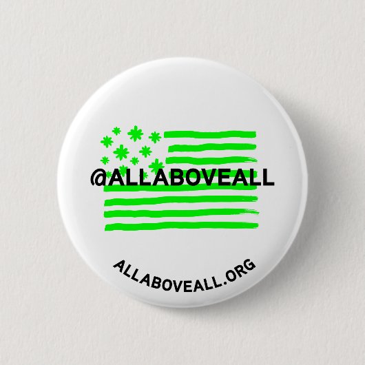 Twitterのハンドル/旗 缶バッジ (正面)