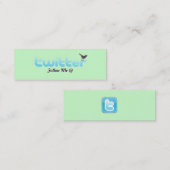 Twitterのプロフィールカード コーリングカード (正面/裏面)