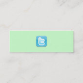 Twitterのプロフィールカード コーリングカード (裏面)