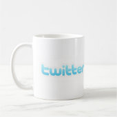 Twitterのマグ コーヒーマグカップ (左)