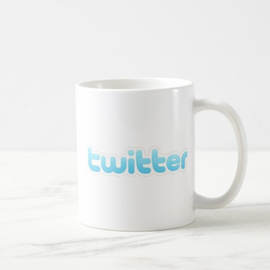 Twitterのマグ コーヒーマグカップ (右)