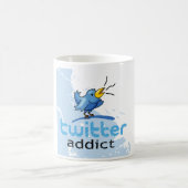 twitterの常習者 コーヒーマグカップ (中央)