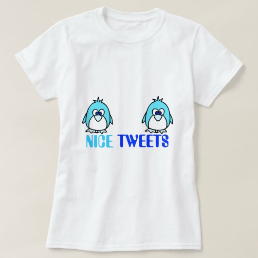 Twitterの汚いユーモおもしろいアのジョークを間抜けツイート Tシャツ (デザイン正面)