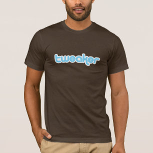 Twitterの"Tweaker"のワイシャツ Tシャツ