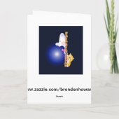 Twitterマイパパおもしろい誕生日カード カード (裏面)