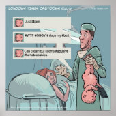 Twitter生まれの漫画おもしろいポスター ポスター (正面)