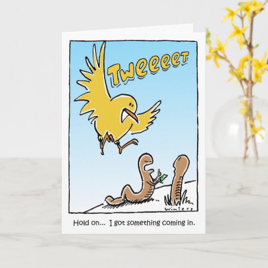 Twitter記念日 カード (黄色い花)