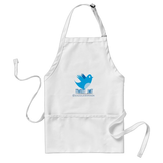 Twitter鳥アルポンス スタンダードエプロン (正面)