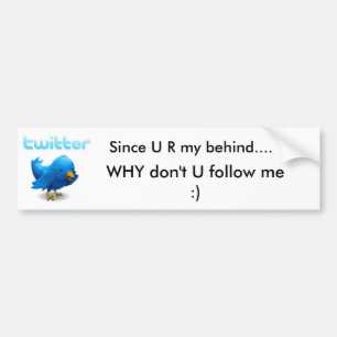 Twitter バンパーステッカー