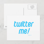Twitter ポストカード (正面/裏面)