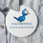 Twitter 後を追 Me @ Your User Name 缶バッジ (インサイチュ)