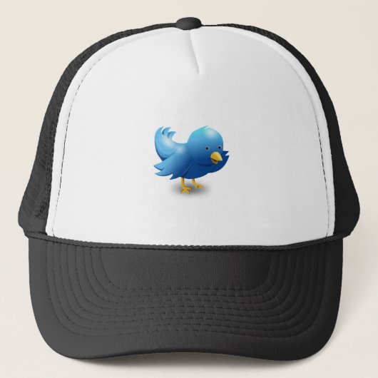 Twitter bird logo キャップ (正面)