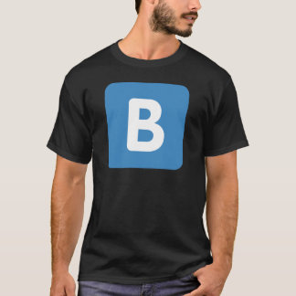 Twitter emoji - Letter B Tシャツ