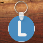 Twitter Emoji Letter J キーホルダー (正面)