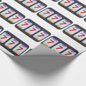 Twitter Emoji - Lucky 7 ラッピングペーパー (角)