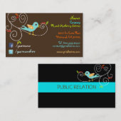 Twitter/Facebookの名刺 名刺 (正面/裏面)