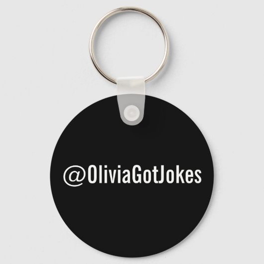 Twitter IDキーチェーン キーホルダー (正面)