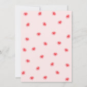 Twitter in Town Baby Shower 招待状 (裏面)