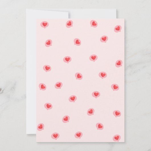 Twitter in Town Baby Shower 招待状 (裏面)