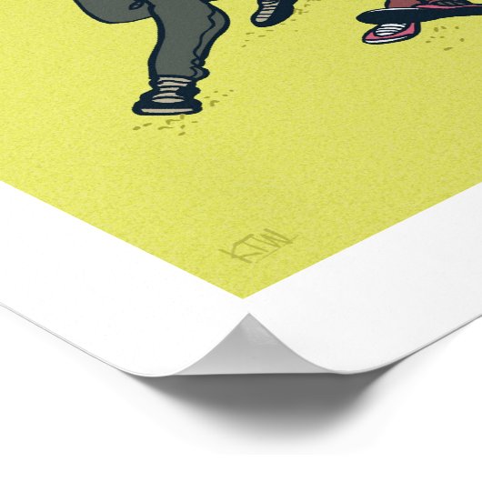 Twitter, Twitter ポスター (角)