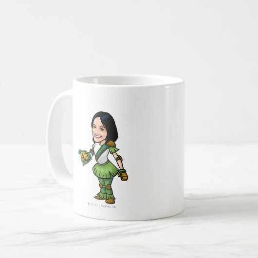 Twitterpateのミステリー島のスタッフプレーヤー コーヒーマグカップ (正面左)