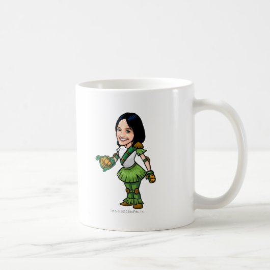 Twitterpateのミステリー島のスタッフプレーヤー コーヒーマグカップ (右)