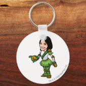 Twitterpateミステリーアイランドのスタッフプレーヤー キーホルダー (正面)