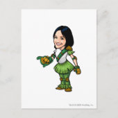 Twitterpateミステリーアイランドのスタッフプレーヤー ポストカード (正面)