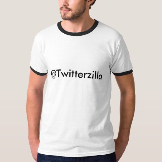 @Twitterzilla Tシャツ (正面)