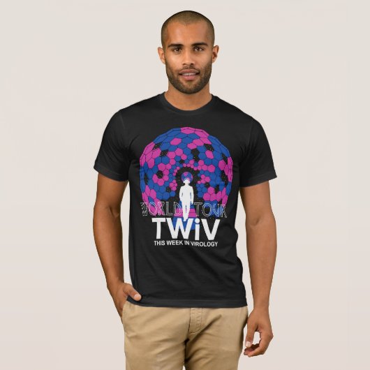 TWiV 2019ワールドツアー Tシャツ (正面フル)