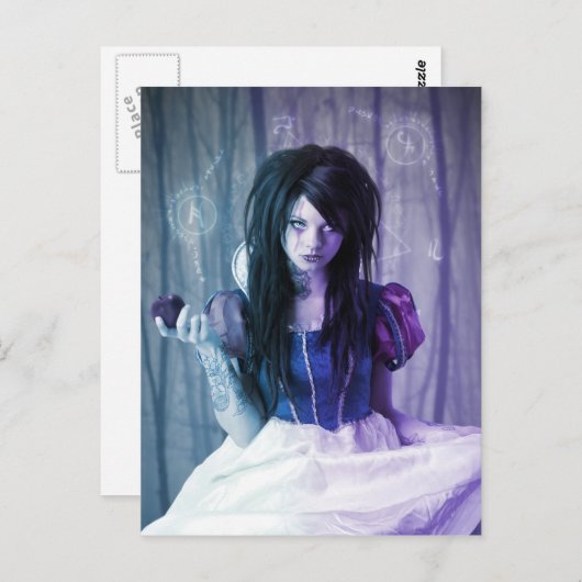 "Twizted White" ポストカード (正面/裏面)