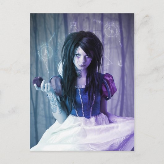 "Twizted White" ポストカード (正面)