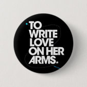 twloha2 缶バッジ (正面)